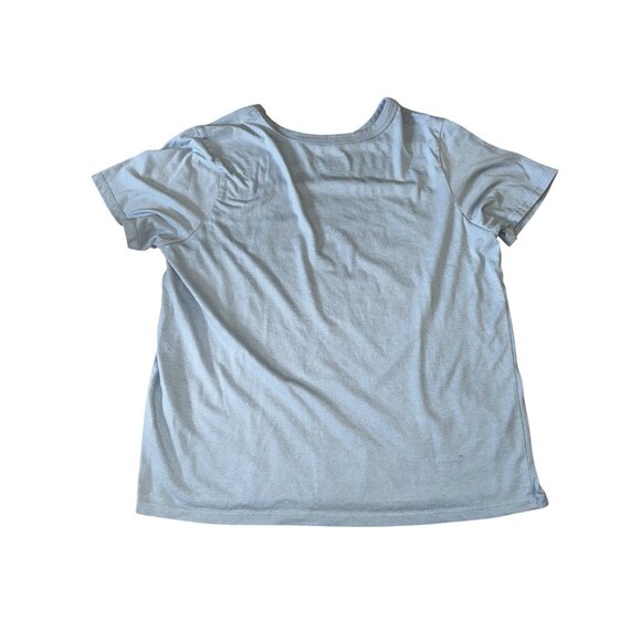 Yellowstone Dutton Ranch Montana Graphic T-Shirt Light Blue Large TV Show Series - Picture 3 of 4